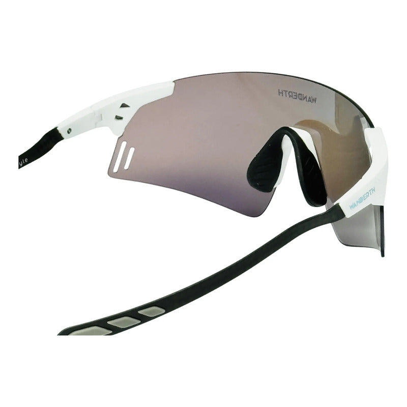 Wanderth Lentes Speed Advance New Mirror Azul Blanco