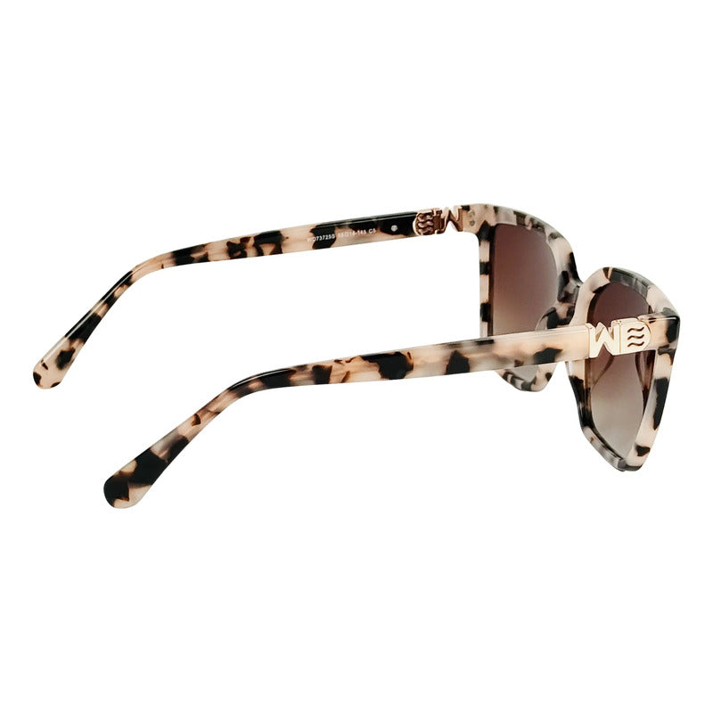 Wanderth Gafas Sol Helios Casual Animal Print Rosada Marrón