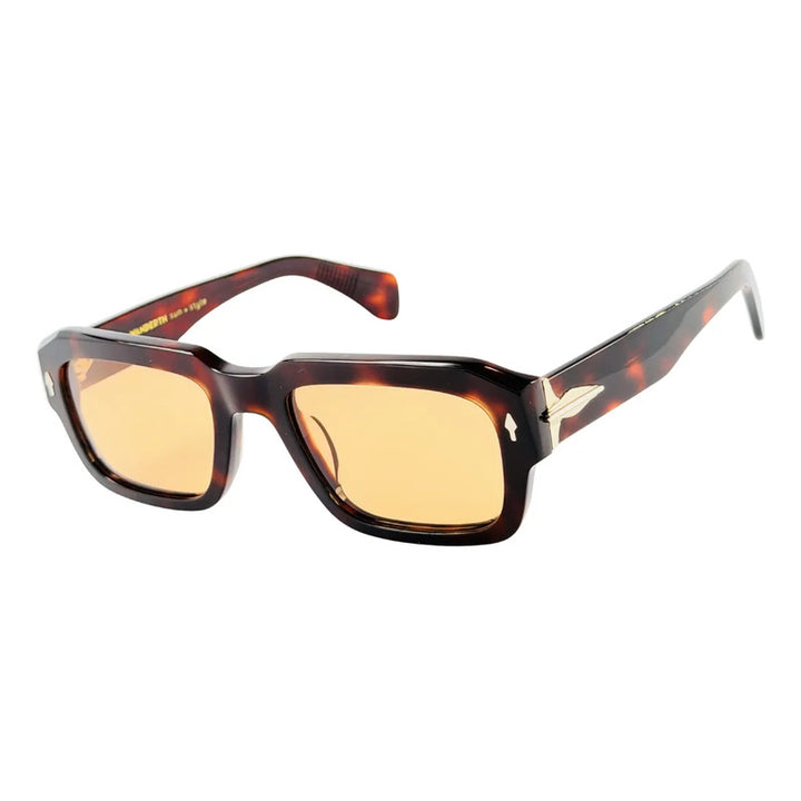 Wanderth Lentes De Sol Capri Solido Animal Print Naranja Claro
