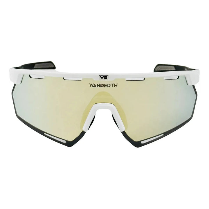 Wanderth Lentes Maximus Blaze New Mirror Dorado Blanco