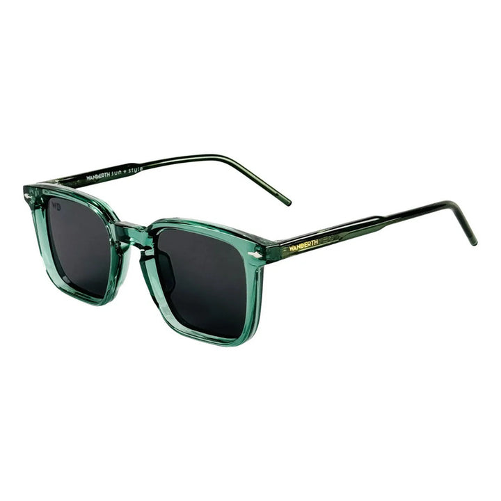 Wanderth Lentes De Sol Blaze Color Verde Musgo Lente Negro Varilla Verde Musgo Armazón Verde Musgo Diseño Fashion