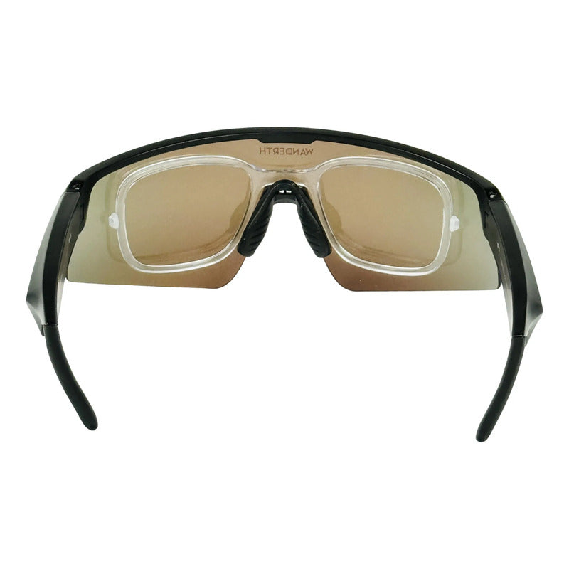 Wanderth  Lentes Ultimate Smart Fusion Mirror Dorado Negro