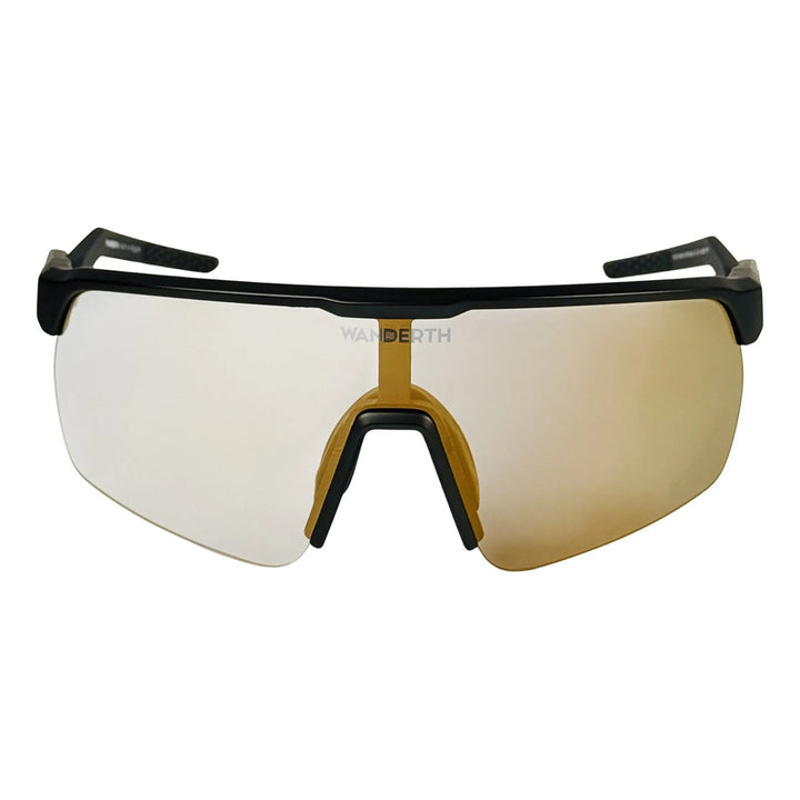 Wanderth Lentes Strong S Fusion Mirror Dorado Oscuro Negro