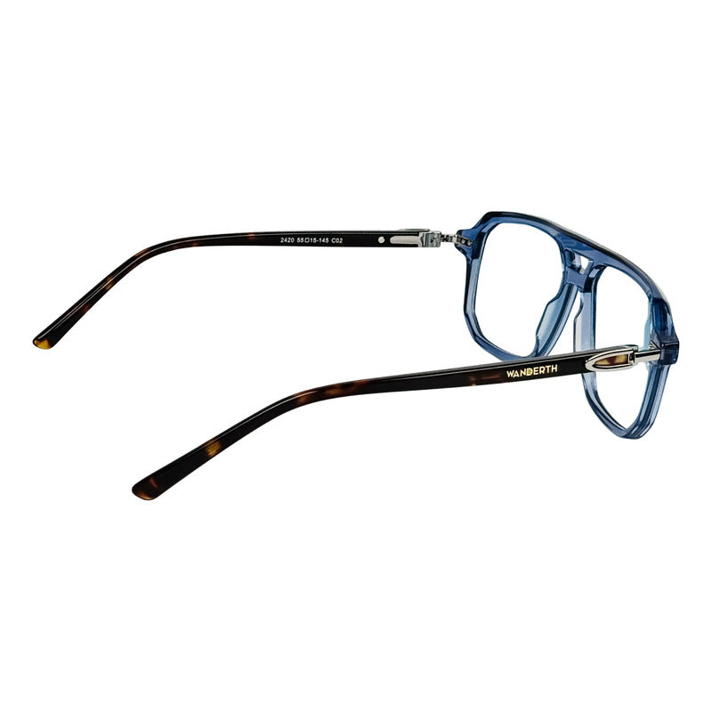 Wanderth Gafas Sol Sunfire Casual Azul Animal Print