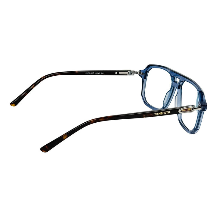 Wanderth Gafas Sol Sunfire Casual Azul Animal Print