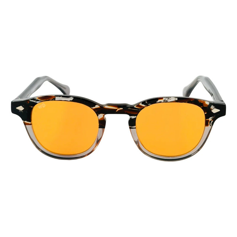 Wanderth Lentes De Sol Zafira Solido Rosa Naranja Claro