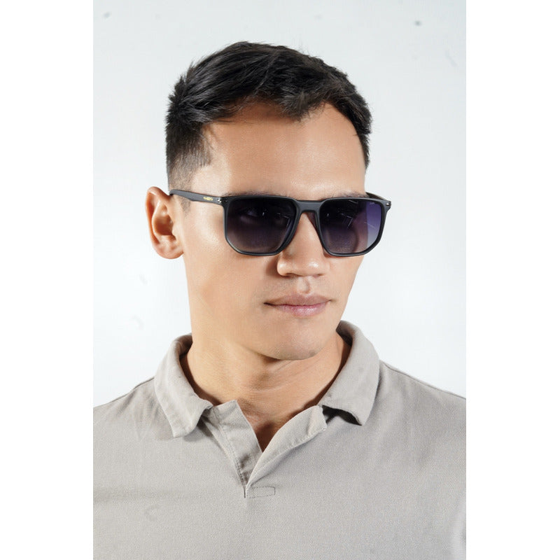 Wanderth Lentes De Sol Nebula Color Negro Lente Negro Varilla Negro Armazón Negro Diseño Fashion