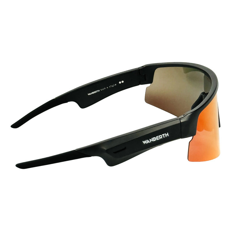 Wanderth  Lentes Ultimate Smart Fusion Mirror Rojo Negro