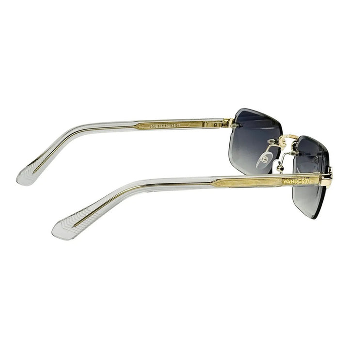 Wanderth Gafas Sol Sunedge Tres Piezas Dorado Negro