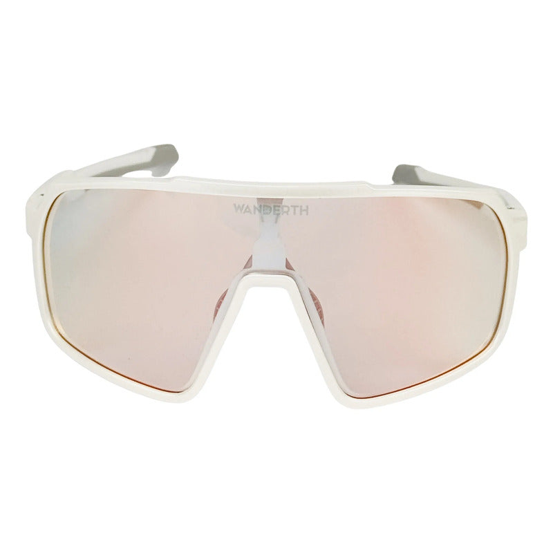 Wanderth  Lentes Strength Fusion Mirror Rojo Blanco