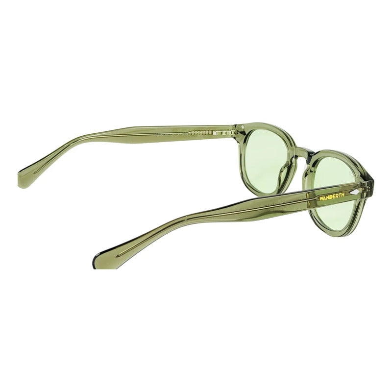 Wanderth Lentes De Sol Tahira Degrade Verde Claro Naranja Claro Negro Dorado
