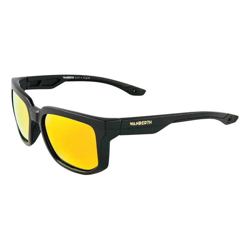 Wanderth Lentes De Sol Evo Sports Negro Rojo Deportivo
