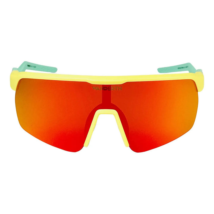 Wanderth Lentes Strong S Fusion Mirror Rojo Verde Claro