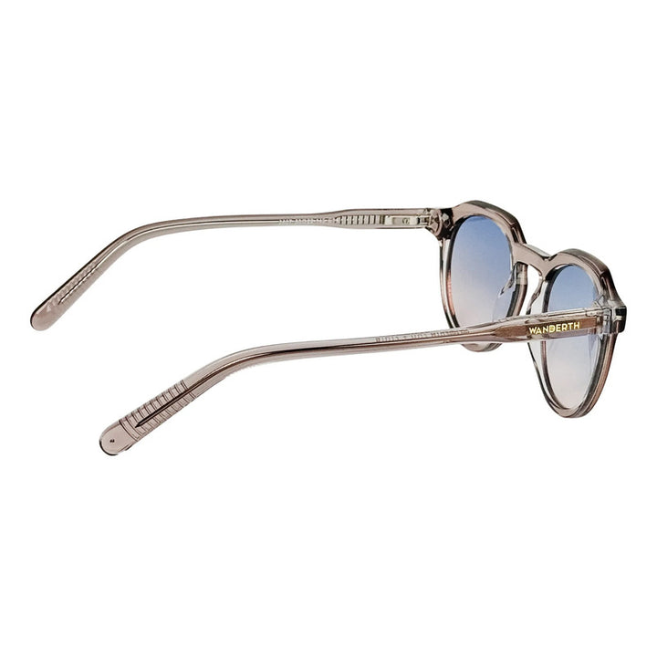 Wanderth Gafas Sol Sunstorm Casual Marrón Claro Azul Acero