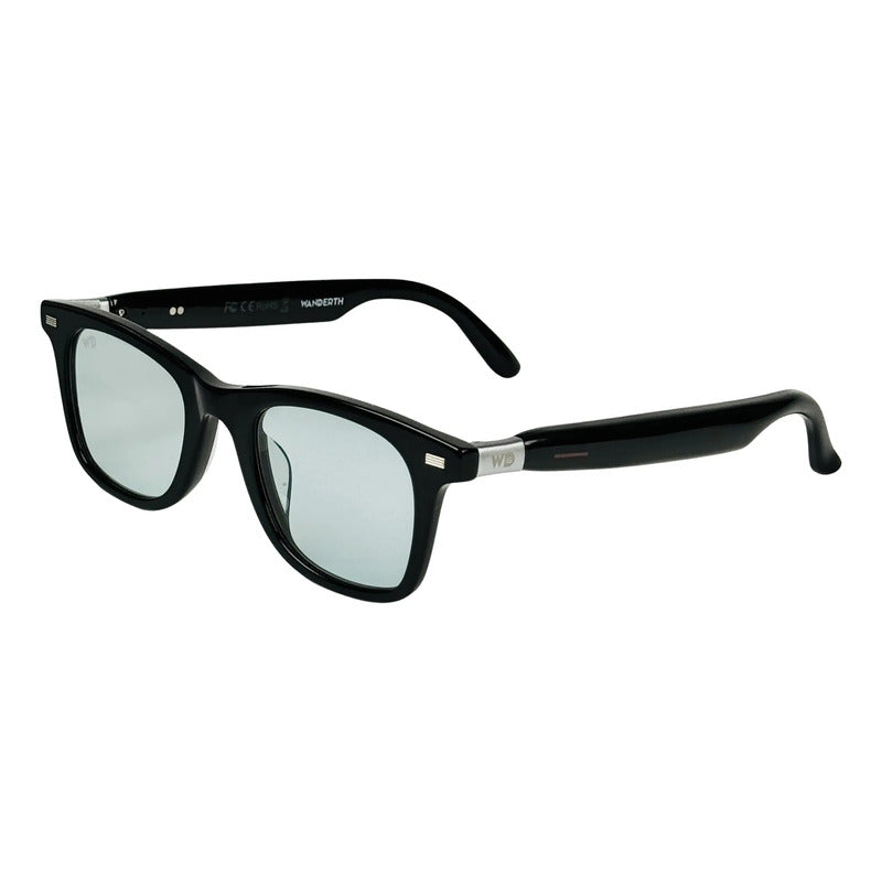 Wanderth Gafas Bluetooth Audiox Solido Negro Verde