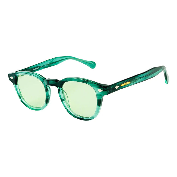 Wanderth Lentes De Sol Zafira Solido Gris Naranja Claro Verde
