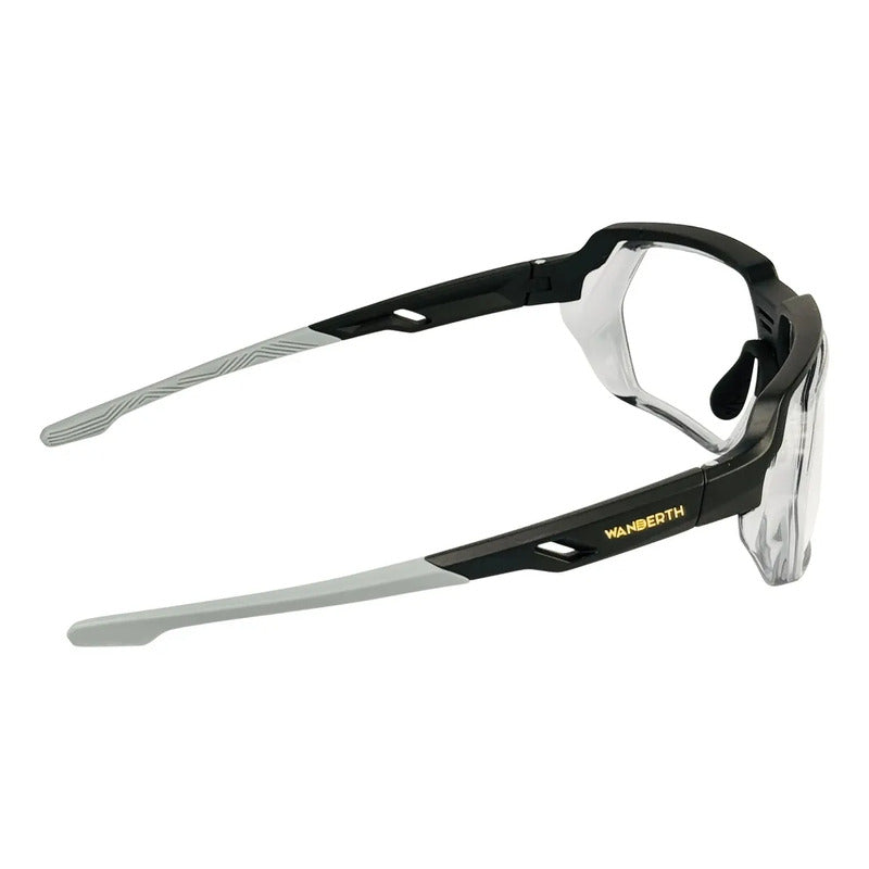 Wanderth Gafas Seguridad Industrial Eclipse Pro Negro/transparente