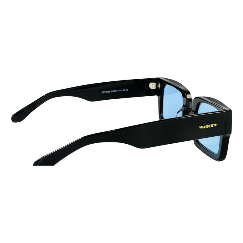 Wanderth Lentes De Sol Nolia Degrade Negro Azul