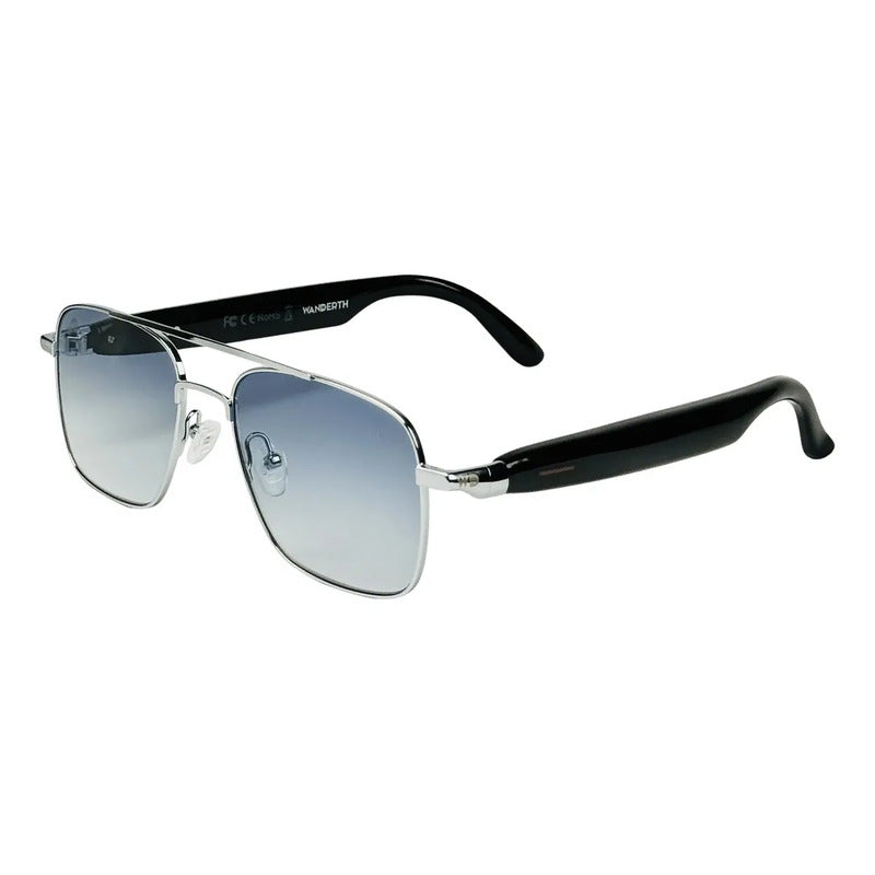 Wanderth Gafas Bluetooth Sonix Degradé Plateado Azul Negro