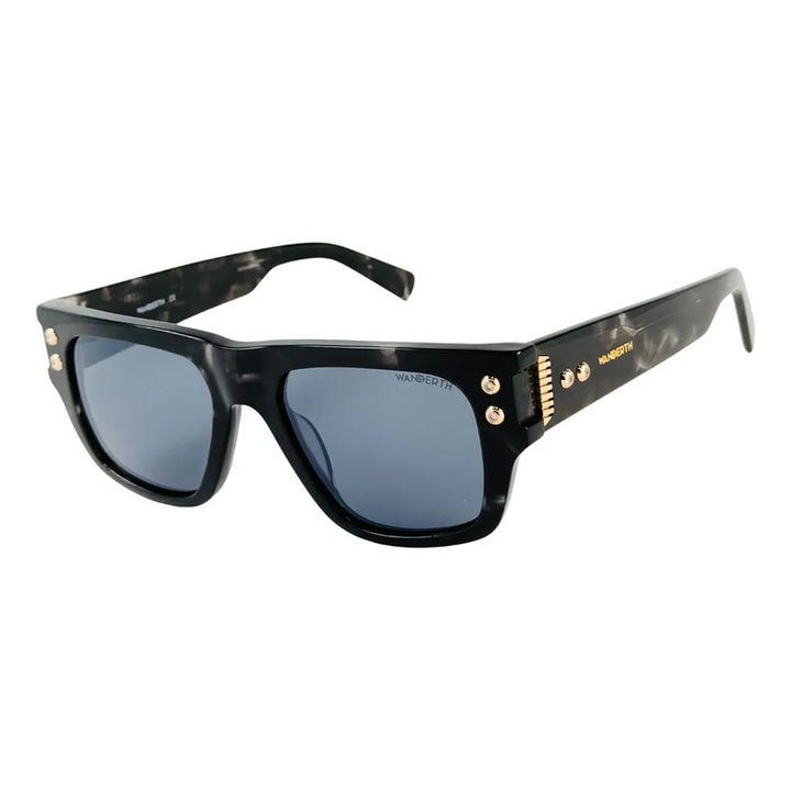 Wanderth Lentes De Sol Aureon Espejo Negro Gris