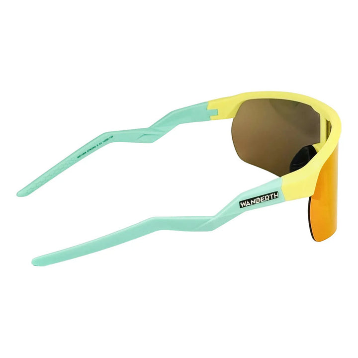 Wanderth Lentes Strong S Fusion Mirror Rojo Verde Claro