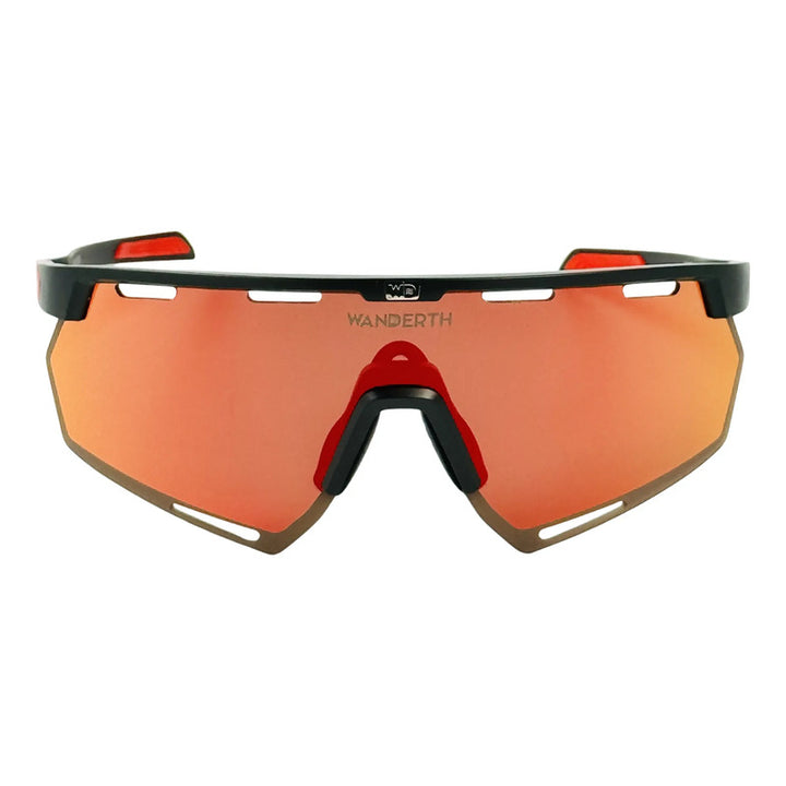 Wanderth Lentes Maximus Blaze New Mirror Rojo Negro