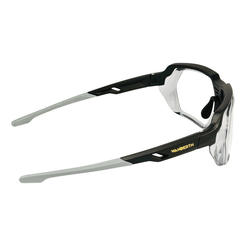 Wanderth  Gafas Seguridad Industrial Eclipse Pro Negro Transparente