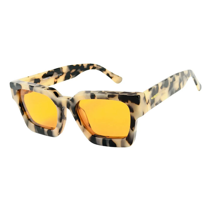 Wanderth Lentes De Sol  Ardea Solido Animal Print Naranja Claro