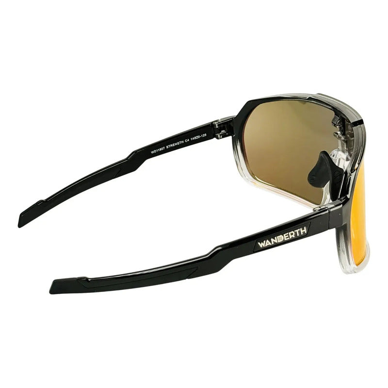Wanderth Lentes Strength Rojo Negro/transparente