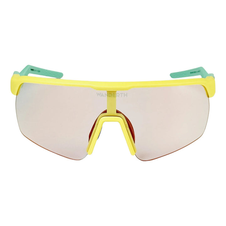 Wanderth Lentes Strong S Fusion Mirror Rojo Verde Claro