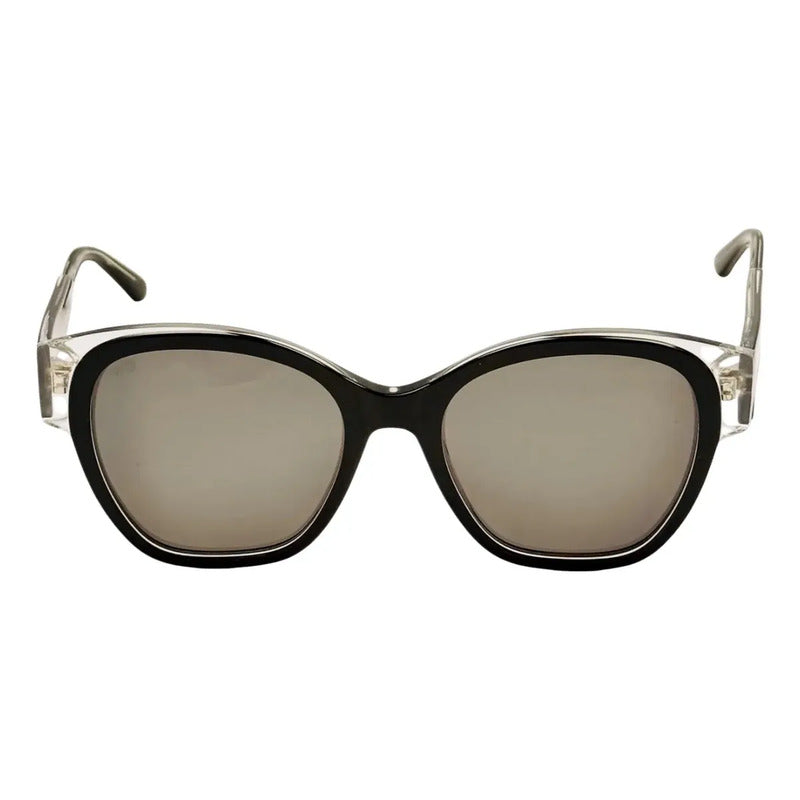 Wanderth Lentes De Sol Zeld Color Negro/transparente Lente Negro Varilla Negro Armazón Negro/transparente Diseño Fashion