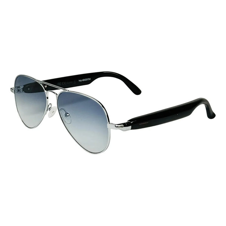 Wanderth Gafas Bluetooth Wavex Degradé Plateado Azul Negro