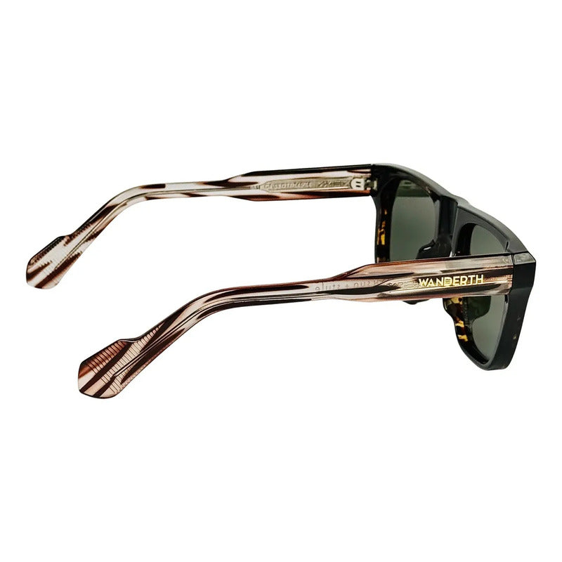 Wanderth Gafas Sol Sunnova Deportivo Marrón Verde Negro