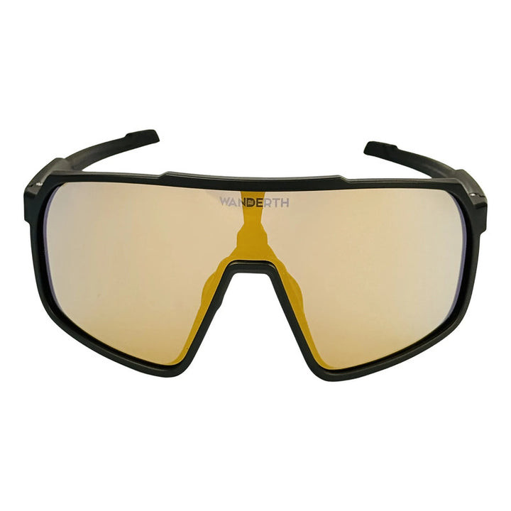 Wanderth  Lentes Strength Fusion Mirror Dorado Negro