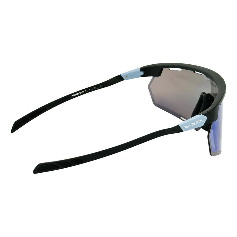 Wanderth Lentes Maximus Blaze New Mirror Azul Negro