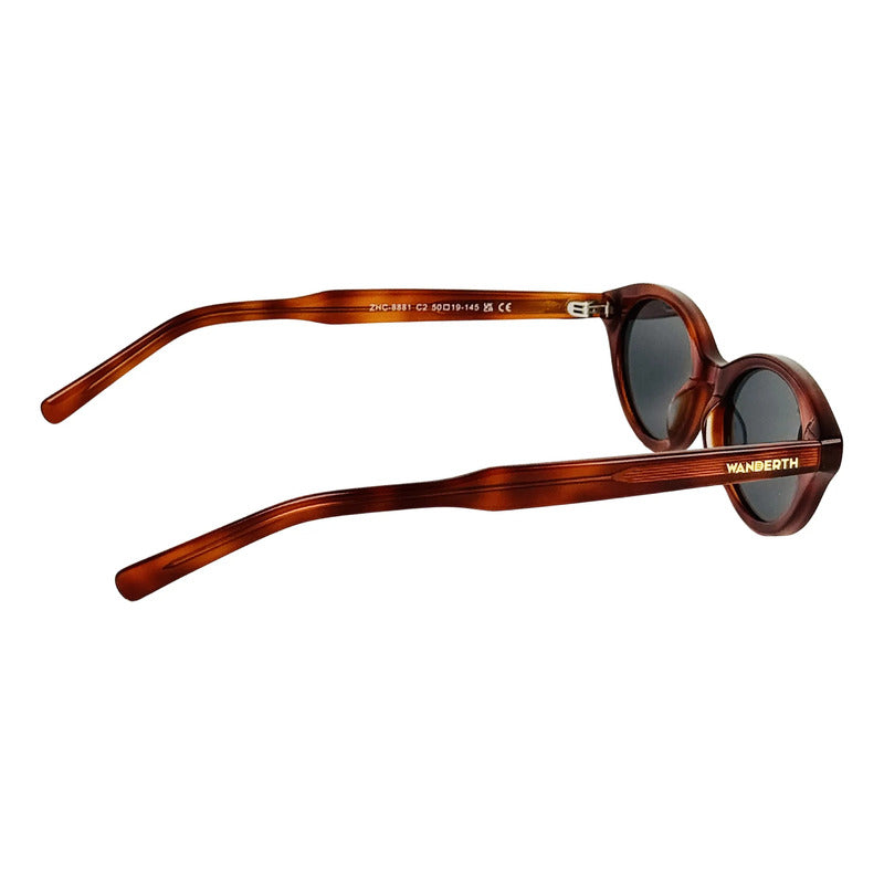 Wanderth Gafas Sol Sunpeak Derportivo Marrón Negro