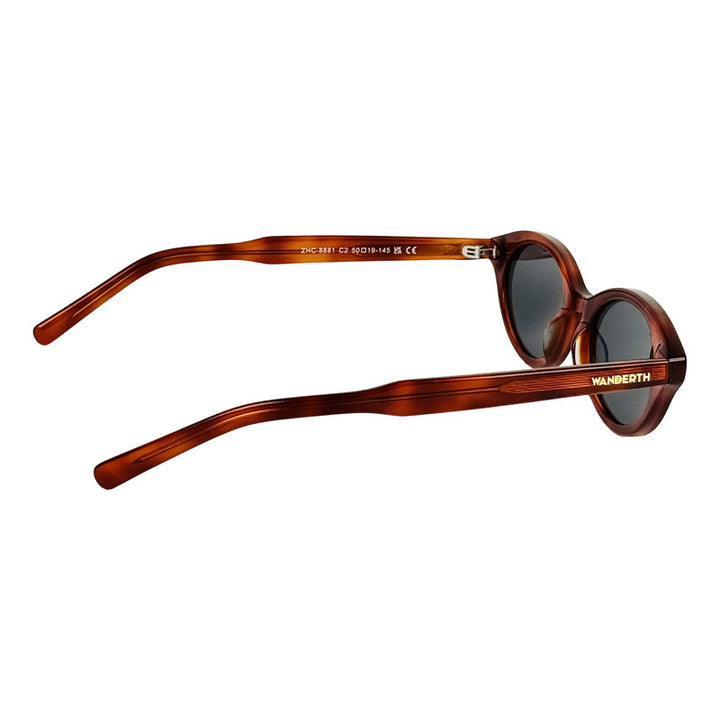Wanderth Gafas Sol Sunpeak Derportivo Marrón Negro