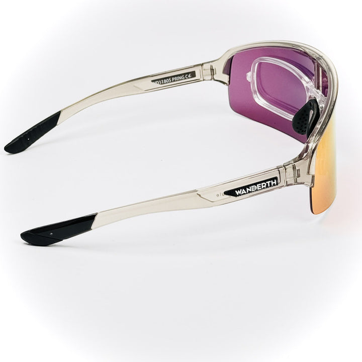 Wanderth Lentes Sprint Lente Rojo Armazón Gris