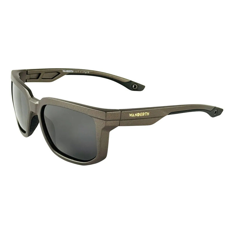 Wanderth Lentes De Sol Evo Sports Gris Negro Deportivo