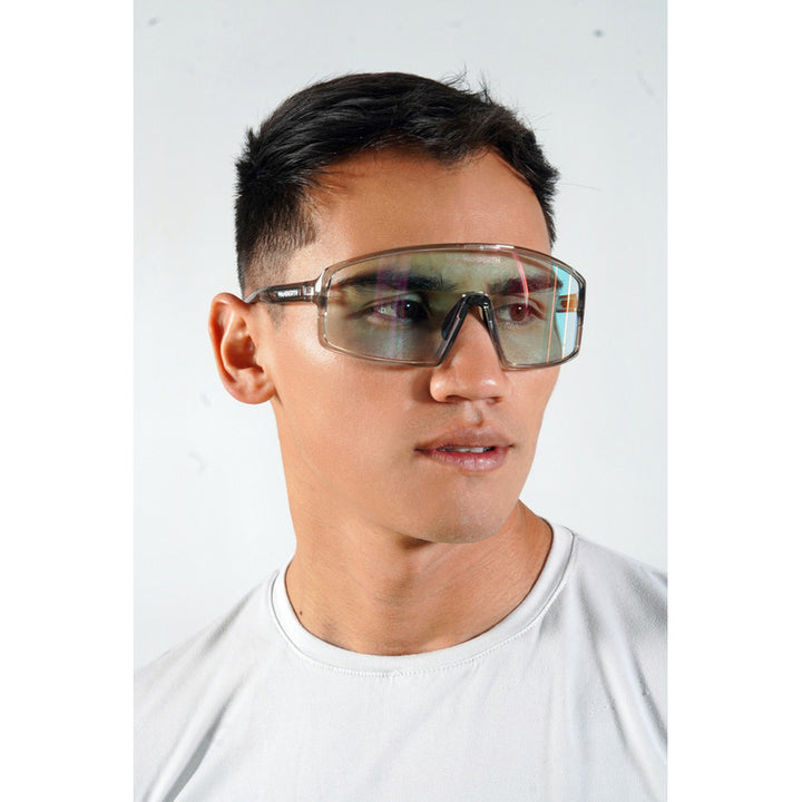 Wanderth Lentes Wind Fusion Mirror Lente Agua Armazón Gris