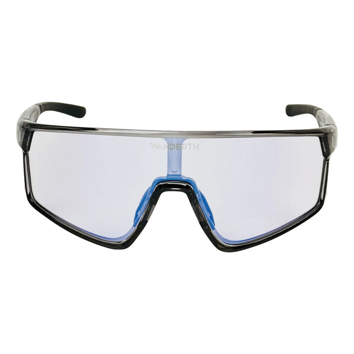 Wanderth Lentes Blaze Run Fusion Mirror Azul Gris Cristal