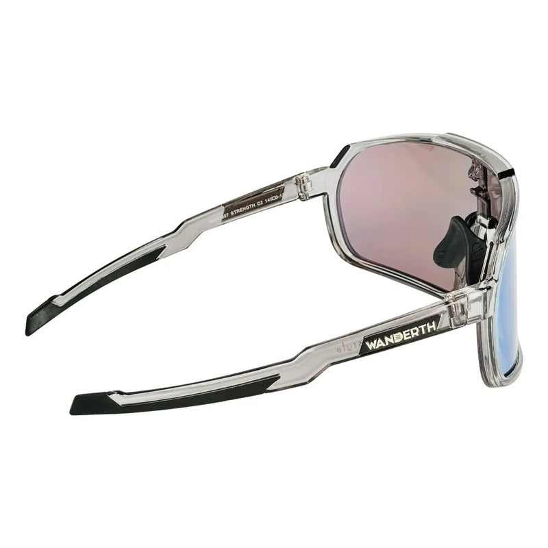 Wanderth Lentes Strength Agua Gris Cristal