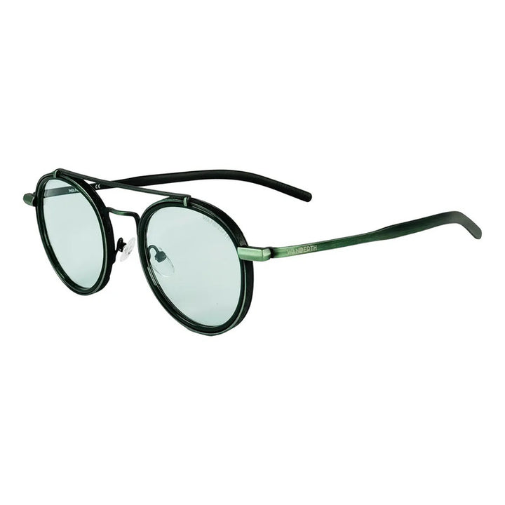 Wanderth Lentes De Sol Ibiza Color Verde Lente Verde Varilla Verde Armazón Verde Diseño Fashion