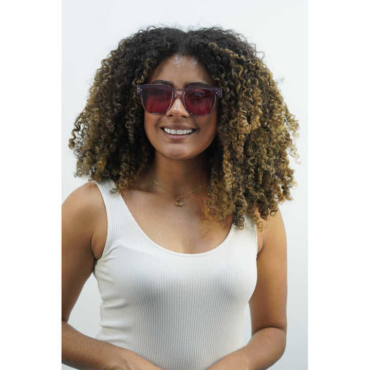 Wanderth Lentes De Sol Vibe Color Marrón Lente Marrón Varilla Marrón Armazón Marrón Diseño Fashion