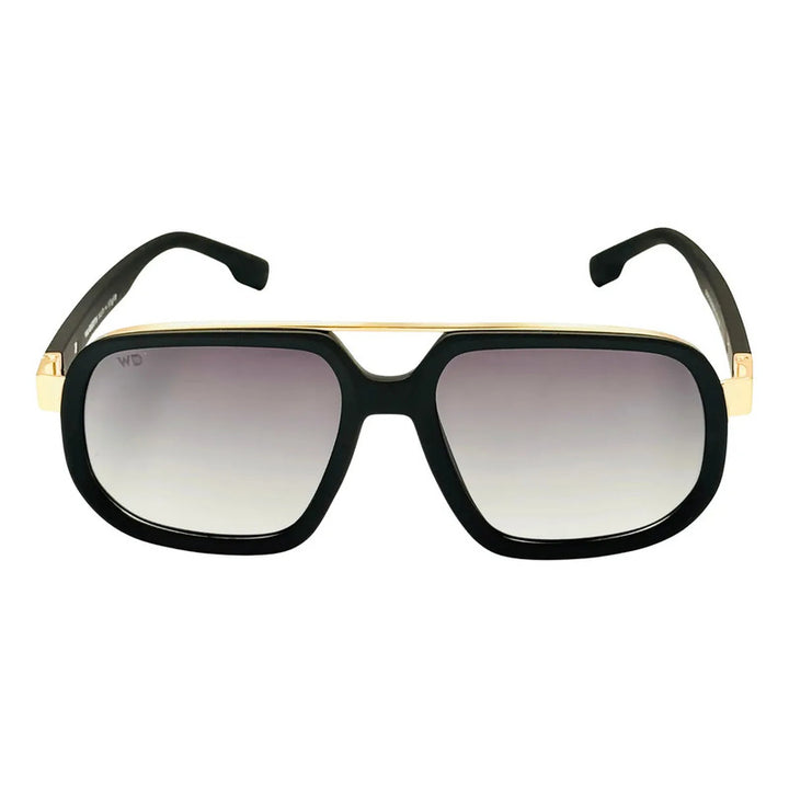 Wanderth Lentes De Sol Titanus Color Negro Dorado Lente Negro Degrade Varilla Negro/dorado Armazón Negro/dorado Diseño Classic