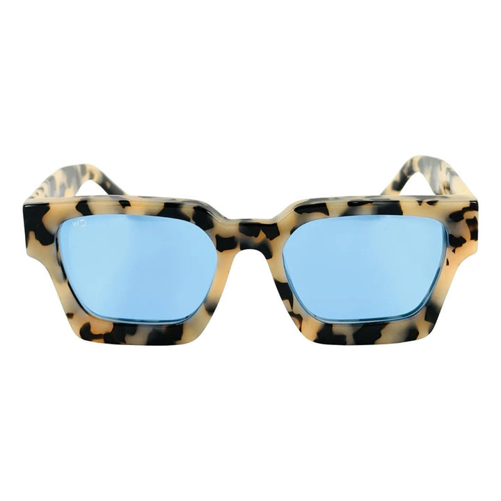 Wanderth Lentes De Sol  Ardea Solido Animal Print Azul