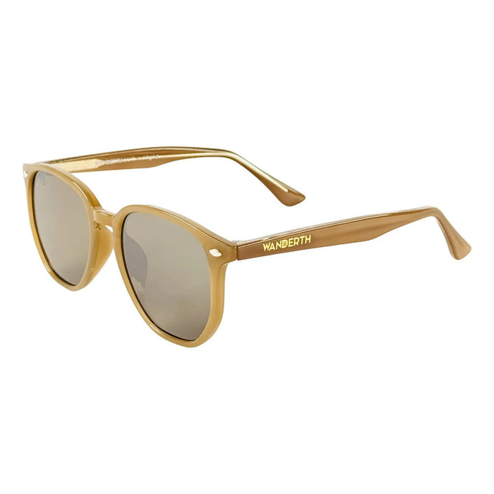 Wanderth Lentes De Sol Novair Color Marrón Lente Marrón Varilla Marrón Armazón Marrón Diseño Fashion