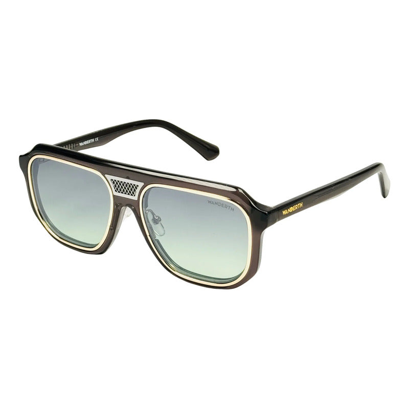 Wanderth Lentes De Sol X-drive Océano Verde Gris