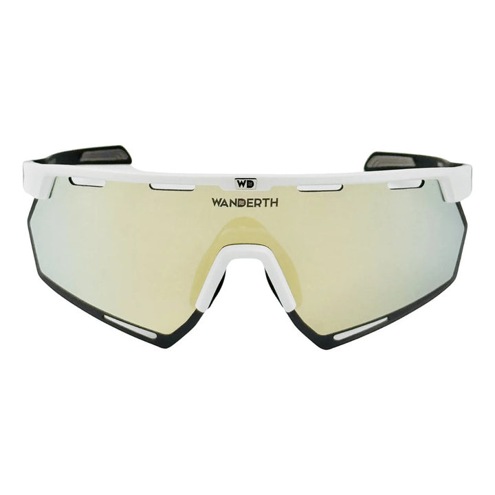 Wanderth Lentes Maximus Blaze New Mirror Dorado Blanco