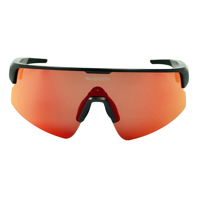 Wanderth  Lentes Ultimate Smart Fusion Mirror Rojo Negro